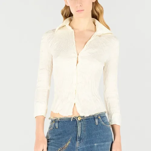 Python Print Silk Shirt - Roberto Cavalli - Modalova