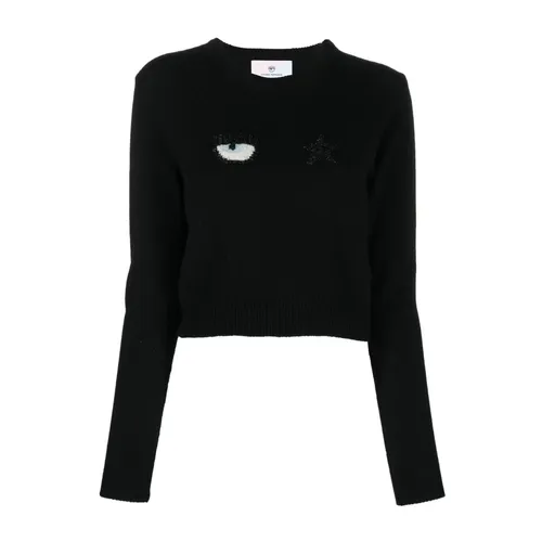 Knitwear > Round-neck Knitwear - - Chiara Ferragni Collection - Modalova