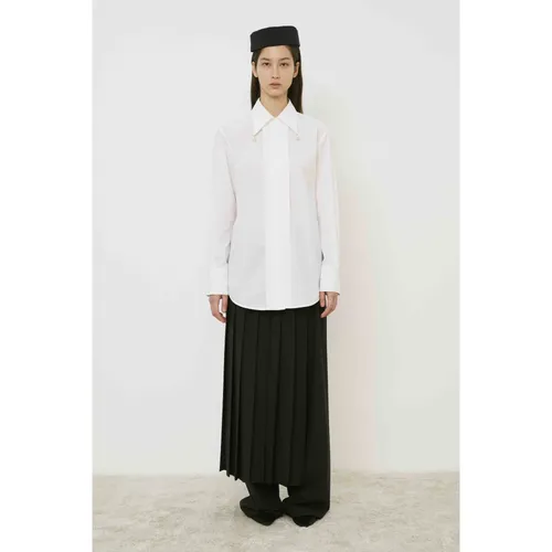 White Casual Shirts - MeiMeiJ - Modalova