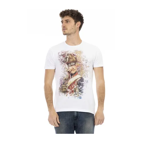 Casual Short Sleeve Round Neck T-Shirt - Trussardi - Modalova