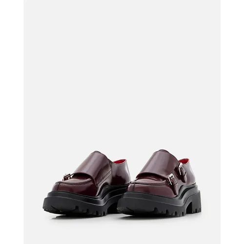 Loafer With Buckles - Plan C - Modalova