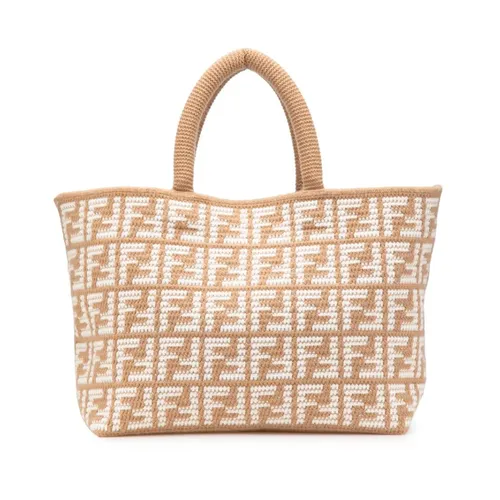 Pre-owned > Pre-owned Bags > Pre-owned Tote Bags - - Fendi Vintage - Modalova