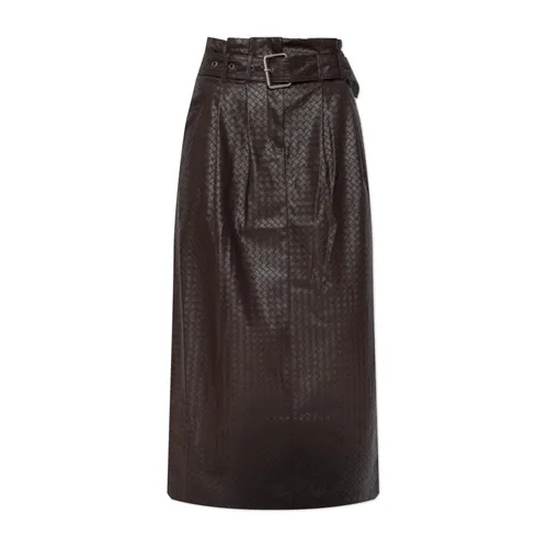 Skirt made of faux leather - Rotate Birger Christensen - Modalova