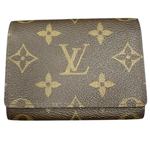 Pre-owned Envelope Carte de Visite Monogram Card Case - Louis Vuitton Vintage - Modalova
