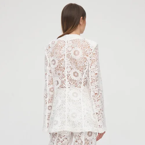 Long Lace Jacket - Sabina Musayev - Modalova