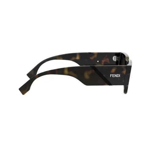 Diagonal Rectangular Sunglasses - Fendi - Modalova