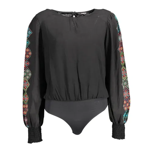 Desigual - Tops > Body - Black - Desigual - Modalova
