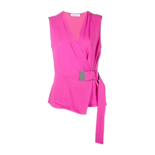 Tops > Sleeveless Tops - - Fabiana Filippi - Modalova