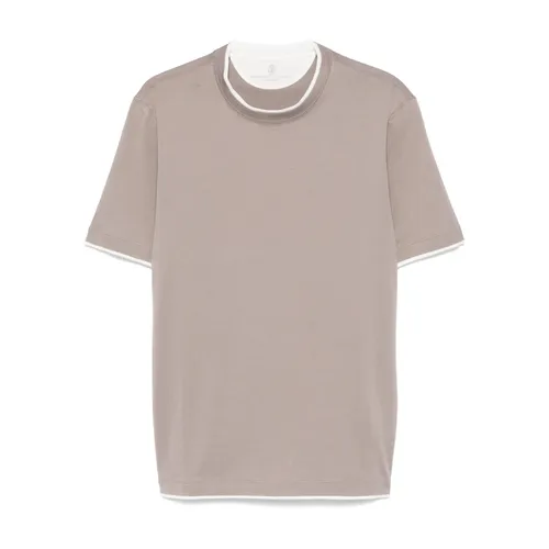 Tops > T-Shirts - - Brunello Cucinelli - Modalova