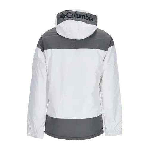 White Anorak Pullover Jacket with High Neck - Columbia - Modalova