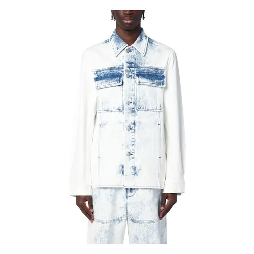 Blaues Denimhemd Stilvolle Freizeitkleidung - Dries Van Noten - Modalova