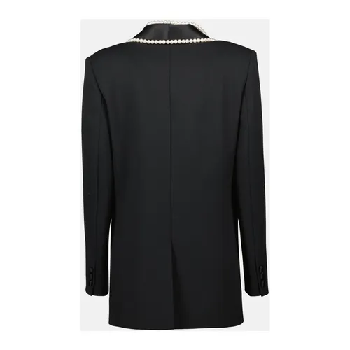 Pearl Blazer Jacket for Women - Moschino - Modalova