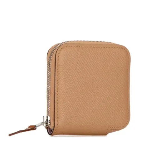 Pre-owned Leather wallets - Hermès Vintage - Modalova