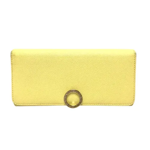 Pre-owned Leather wallets - Bvlgari Vintage - Modalova
