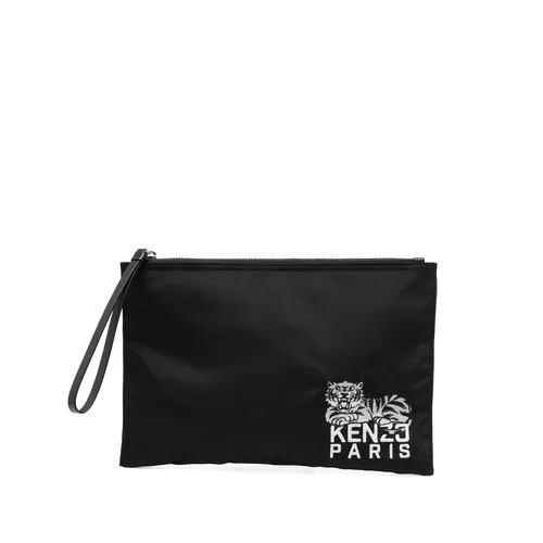 Kenzo - Bags > Clutches - Black - Kenzo - Modalova