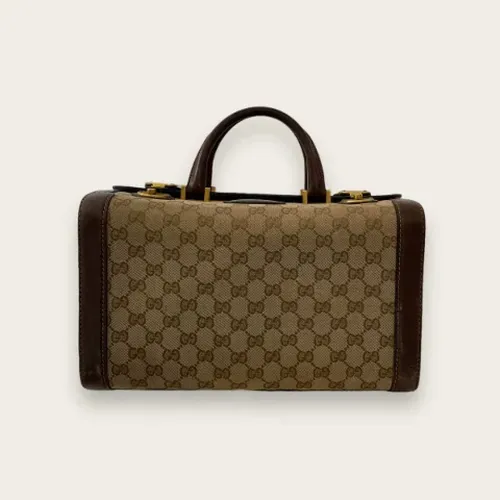 Pre-owned Canvas travel-bags - Gucci Vintage - Modalova
