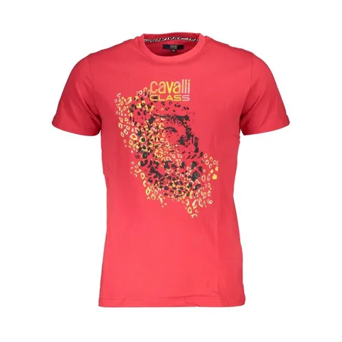 Leopard Print Statement Tee - Cavalli Class - Modalova
