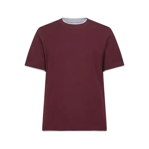 Tops > T-Shirts - - Brunello Cucinelli - Modalova