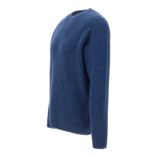 Saddle shoulder crewneck - Filippo De Laurentiis - Modalova