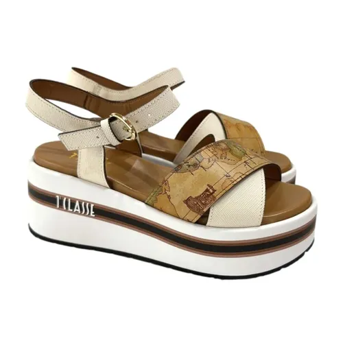 White High Heel Sandals - Alviero Martini 1a Classe - Modalova