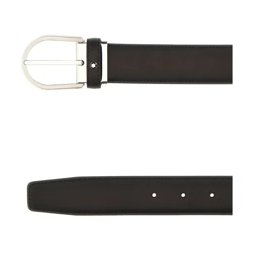 Reversible Leather Belt - Montblanc - Modalova