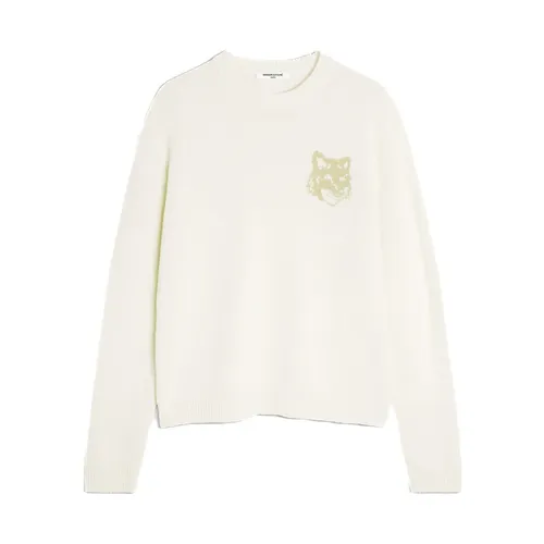 Knitwear > Round-neck Knitwear - - Maison Kitsuné - Modalova