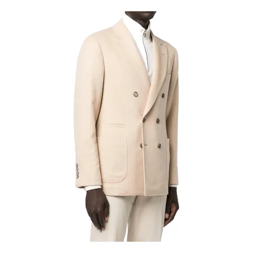 Wool Jacket - Brunello Cucinelli - Modalova