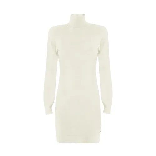 Geripptes Strickkleid - YES ZEE - Modalova