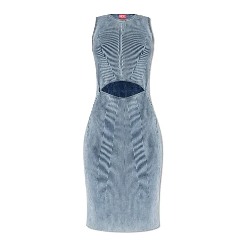 Geripptes ärmelloses Kleid - Diesel - Modalova