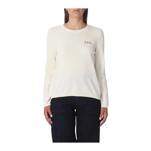 Beige Pullover Sweater - A.p.c. - Modalova