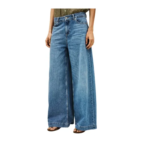 Ba&Sh - Jeans > Wide Jeans - Blue - Ba&Sh - Modalova
