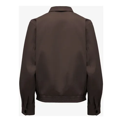 Stretch Cotton Jacket - Hugo - Modalova