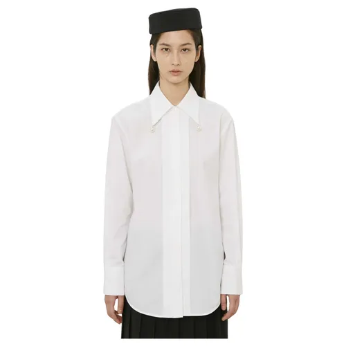 White Casual Shirts - MeiMeiJ - Modalova