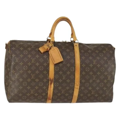 Pre-owned Canvas Weekend Bag - Louis Vuitton Vintage - Modalova