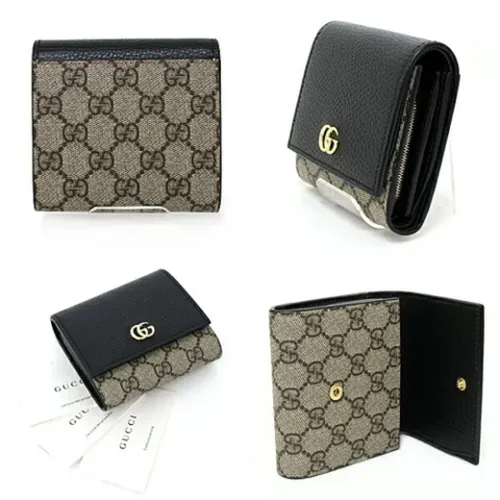 Pre-owned Leather wallets - Gucci Vintage - Modalova
