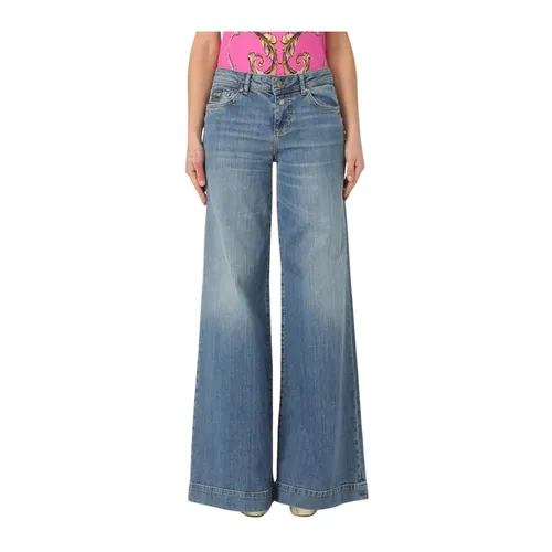 Jeans > Wide Jeans - - Versace Jeans Couture - Modalova