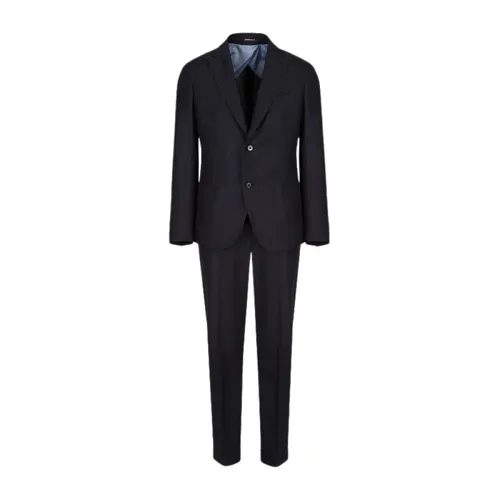 Suits > Suit Sets > Single Breasted Suits - - Emporio Armani - Modalova