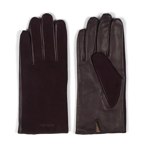 Dunkelbraune Lederhandschuhe Luna - Howard London - Modalova