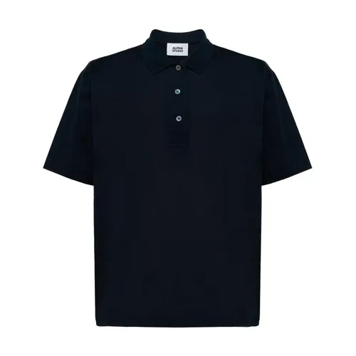 Tops > Polo Shirts - - Alpha Studio - Modalova