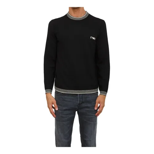 Pullover Nero - Emporio Armani - Modalova