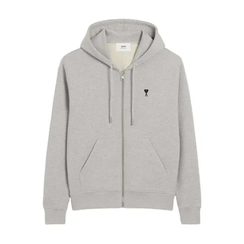 Grey Sweatshirt Aw25 Modern Style - Ami Paris - Modalova