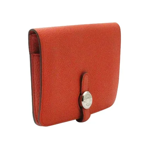 Pre-owned Leather wallets - Hermès Vintage - Modalova