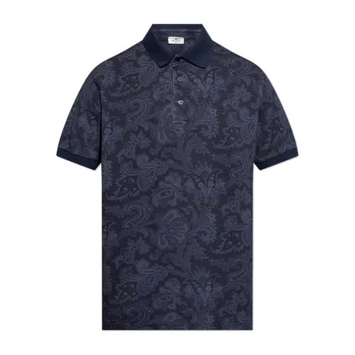 Etro - Tops > Polo Shirts - Blue - Etro - Modalova