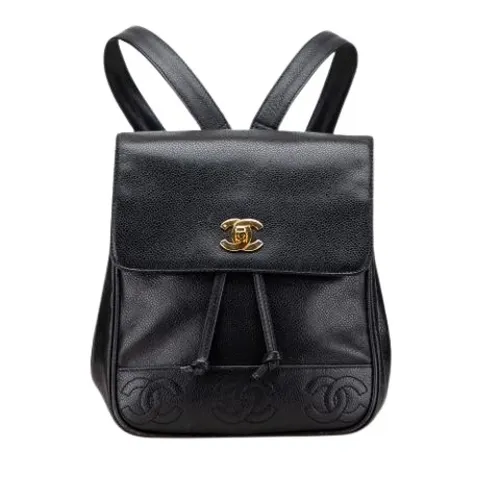 Pre-owned > Pre-owned Bags > Pre-owned Backpacks - - Chanel Vintage - Modalova