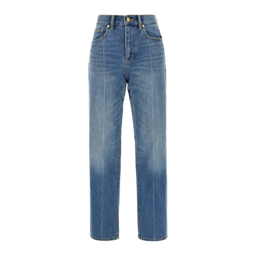 Jeans > Straight Jeans - - Tory Burch - Modalova