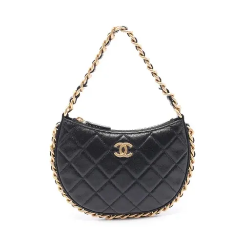 Pre-owned Cuero bolsos-chanel - Chanel Vintage - Modalova