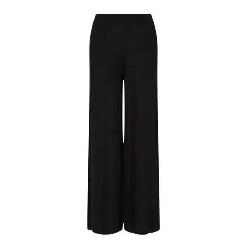 Trousers > Wide Trousers - - Emporio Armani - Modalova