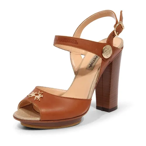 Vintage Effect Sandal - La Martina - Modalova