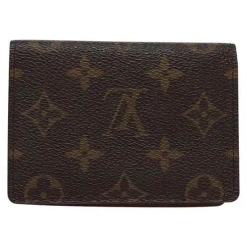 Pre-owned Vintage Canvas Wallet - Louis Vuitton Vintage - Modalova