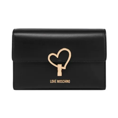 Umhängetasche,Klassische Schwarze Schultertasche - Love Moschino - Modalova